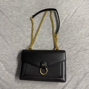 JW PEI Envelope Black Bag